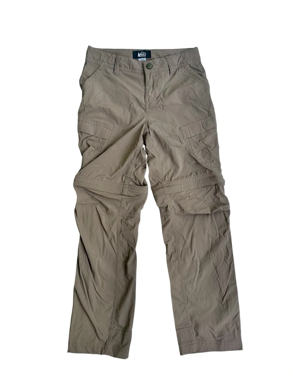 EUC Boys REI Convertible Tech Pants Size S (8)
